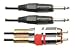 Produktbild JB Systems Audio Kabel Cinch-Klinke, 1,5m