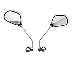 2 x Bicycle Mirror Bike Rearview E Mountain Road Roadbike Handlebar Scooter Moped Wheelchair Rollator Stroller Cart