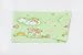 Cot bed PILLOWCASE approx. 40x60cm, nursery bedding, toddler, baby bed linen (pattern: bears in heaven_lightgreen)