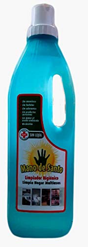 MANO DE SANTO Limpiador HIGIENICO-Multiusos SIN LEJIA 1 L