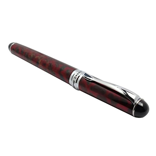 MagiDeal Neue Feine Rote Eis Medium Feder Füllfederhalter JINHAO X750