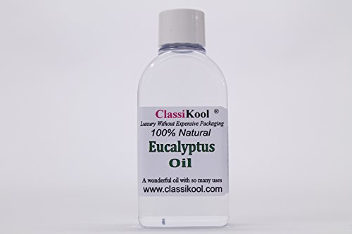 Classikool 50ml Pure Eucalyptus Essential Oil for Aromatherapy and Massage [FREE UK Post]