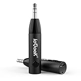 ▶ Amplia compatibilidad: Compatible con iPhone, iPod, iPad, teléfono inteligente Android, tableta y otros dispositivos compatibles con Bluetooth, se conecta fácilmente a la autoradio, el sistema de sonido estéreo y los altavoces a través del adaptador de audio de 3.5 mm.
