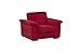 Produktbild Cavadore Sessel Tuluza / TV-Sessel grau passsend zur Sofagarnitur Tuluza/ Modernes Design / Größe: 117 x 87 x 93 cm (BxHxT) / Rot