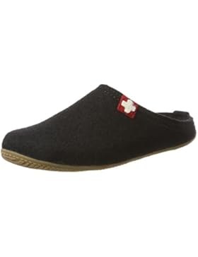 Living Kitzbühel Unisex-Erwachsene Pant Schweizer Kreuz& Fußbett Uri Pantoffeln