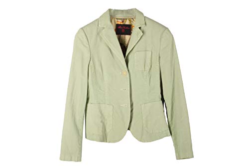 Preisvergleich Produktbild Anni Carlsson Damen Sakko Blazer Jacket Seide Gr. 36 grün Neu