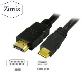 1.8M MINI HDMI to HDMI V1.3 HD Digital Camcoder Cable