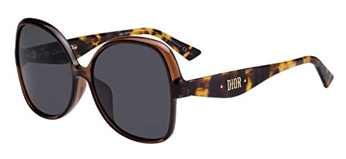 Preisvergleich Produktbild Dior Sonnenbrillen Nuance F Brown Havana / Grey Damenbrillen