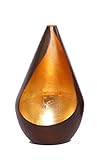 Breite ca. 10 cm Goldlicht Lumy bronzen/gold, ca. 16 cm