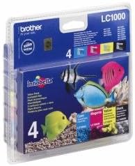 Brother - Ink value pack bk+c+m+and pages 3 x 400 + 500, lc1000valbp (pages 3 x 400 + 500)