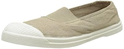 Bensimon Tennis Elastique, Baskets Basses Femme, Beige (Beige Coquille), 37 EU
