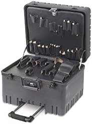 538 SPC 12" BLACK Roto-Rugged Tool Case with Wheels, SPC21C