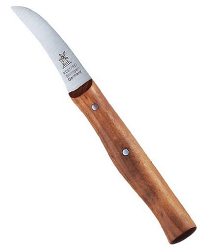 Herder Windmühlen Schälmesser Vogelschnabel Kirsche, rostfrei - 5,9 cm - 398506