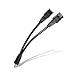 Produktbild AIEVE 19cm Y Kabel Adapterkabel Verbindungskabel Adapter Ersatzkabel Zubehör für Elektrisch Massagesessel Relaxsessel Lift Stuhl Recliner kompatibel mit Okin/Limoss/Tranquil Ease Lift Chair