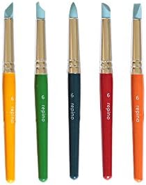 Multi Tip Inter Repino Silicone Modelling Brush Set of 5, Size 6