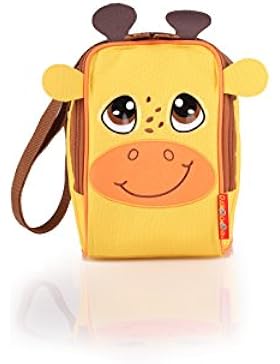 okiedog Lil' Pet Pals 80183 isolierte Brotzeittasche GIRAFFE, gelb