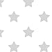 SwaddleMe Premium Muslin Blankets Set (Pack of 4, Grey Dots and Stars)