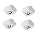 Produktbild Auraglow automatisches Mini-Deckenlicht / Nachtlicht für die Veranda, mit batteriebetriebenem, kabellosem PIR-Bewegungssensor - 4 Stück
