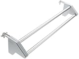 De alta resistencia Wenko 3702100 Secador de radiador Twin Extensible - Extensible, Aluminio, 62-110 x 11.5 x 13 cm, Aluminio