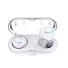 Produktbild BAICHEN Binaural Bluetooth Headset Mini Wireless Ultra Small Tooth Bluetooth Earbuds 4.2 Sportkopfhörer kompatibel mit iOS, Android,White