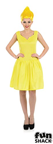 Preisvergleich Produktbild Fun Shack Damen Costume Kostüm, Yellow Pixie, m