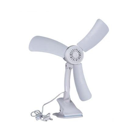 Tischventilator Ventilator tragbar Lüfter Kühler 230 V. 12 Watt für Tisch und Wand - 2