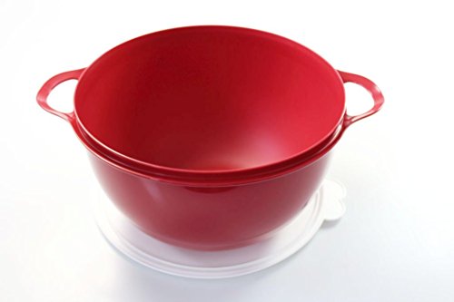 TUPPERWARE Rührschüssel Maximilian 10,0 L dunkelrot Schüssel peng Partybombe Salatbar - 3