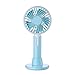Produktbild Mini USB Ventilator, Plot Abnehmbarer Ventilator mit 1200mAh Wiederaufladbarer Batterie, 3 Geschwindigkeiten Einstellbar, für Haus, Büro, Reise, Picknick, Kampieren