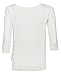 Happy Mama. Women's Maternity Love and Little Feet Funny Print T-shirt Top. 548p (Off White, UK 8/10)