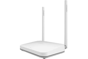 agemeo AR-W200 WiFi 300 Mbps access point + router, 4 x LAN, 1 x WAN, 2 x antenna fissa 5 dB, prodotto in Airpho