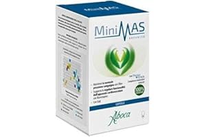 Aboca Minimas Advanced 60 Capsule - Mantiene la Normale Pressione Sanguigna con Olivo. Supporta la Regolare Funzionalità dell’Apparato Cardiovascolare con Biancospino. Con Goji