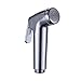 KES LP907 Toilet Hand Held Bidet Shattaf Cloth Diaper Sprayer with 5 Ft Extra Long Hose and Bracket Holder, Polished Chrome