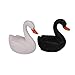 Generic 2pc Toy Bonsai Fairy Garden Landscape Swan Decor Black+White RS.265.00