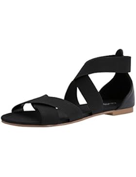 oodji Ultra Damen Sandalen mit Elastischen Riemen