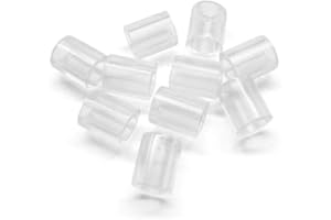 Powermatic 3 & 3 Plus - Boquilla de silicona de repuesto para accesorios compatibles de 3DHerb - PM3 PM3 + pieza de repuesto, juego de 10 unidades, manguera de silicona para Zorr PM, 10 unidades