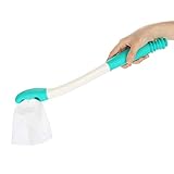 SunshineFace Toilet Aids Tool, Long Handle Reach Bottom Wiper, Toilet Paper Tissue Grip Self Easy Wipe Helper for The Elderly Pregnant Women Injured Person