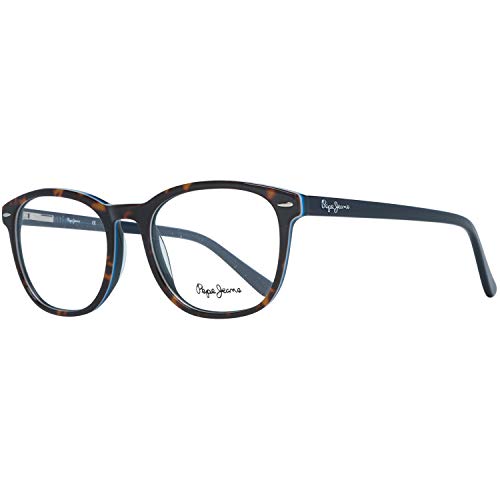 Preisvergleich Produktbild Pepe Jeans stylische Herren Kunststoff Brille Vollrand-Stil Braun