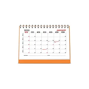 ESCAPER Desk Calendar Planner 2022 (A5 Size - 8.5 x 5.5 inch - 12 Pages Month Wise)| Calendar 2022 Desk Planner | 2022 planner Calendar Desk | Table calendar 2022 with planner | New year calendar 2022 for gift