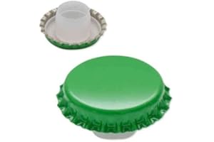 Emporio enologico vesuviano Tappo Corona Gigante 29mm bidule Lungo Confezione 100 Pz (Verde)