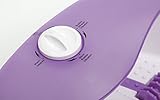 Fußmassage Fußsprudelbad inklusiv 4 Rollen für Fuß-Reflexzonen-Massage mit INFRAROT Wärme Massage für Füße Fußmassagegerät - 2
