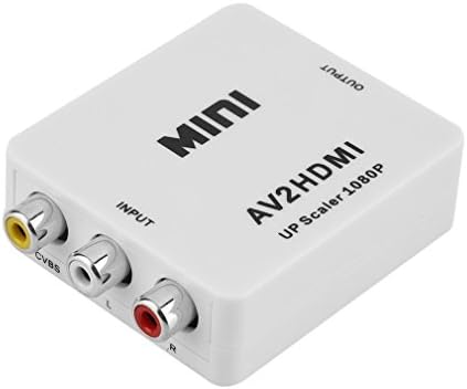 CNMODLE 1Set HD 1080P Mini Audio Converter Composite CVBS to HDMI AV2HDMI Audio Converter High Quality RCA AV to HDMI Converter Adapter