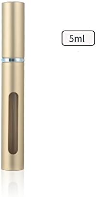 Portable mini refillable perfume bottle-Perfume atomizer,5Ml for woMen'S fragrances &amp; Men'S colognes for travel parties business trip seven colors optional-D