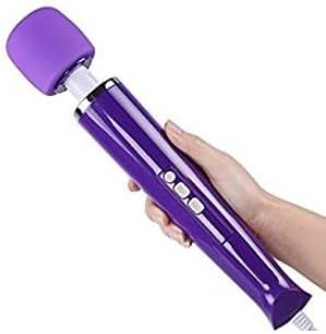 Magic Wand Body Massager 10 Multi Speed and Vibration For Muscle Aches and Pains UK Plug