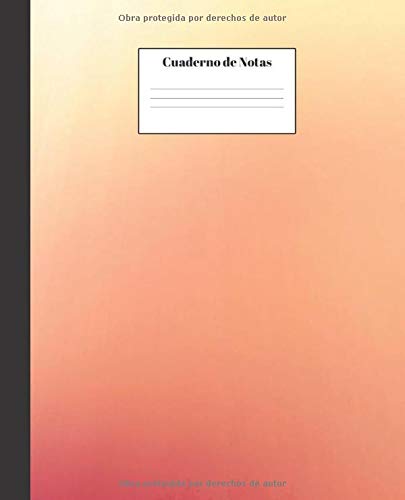 Cuaderno de Notas: Libreta Para Escribir | Libro de composición | Cuaderno Con Interior Rayado | Para Niñas, Niños, Primaria, Maestro, Utiles, Escolares, Estudiar, Diario, 19.05 x 23.5 cm, 100 páginas