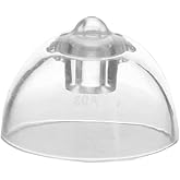 YesMed Oticon miniFit Bass 8 mm Double Vent Dome, İşitme Cihazı 2 Delikli Dom/Kubbe (1 Paket=10 Adet)