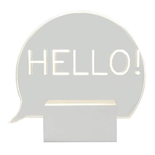 inspire BAP3313138 - Aplique LED, acrílico, Multicolor, 17 x 5