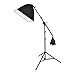 Produktbild Fotostudio Galgenstativ Softbox Lampenstativ mit 135W Lampe + 1.5m Teleskopstange