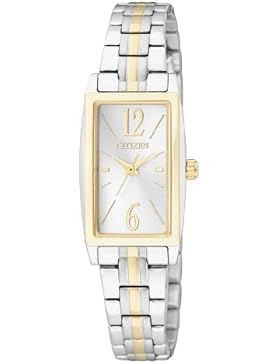 Citizen Damen-Armbanduhr Analog Quarz Edelstahl beschichtet EX0304-56A