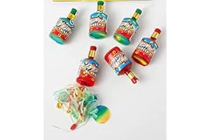 60 Partyknaller Popper Shooter mit Luftschlangenwurf (Konfetti) von Aktivhandel