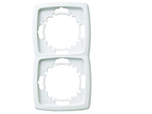 Preisvergleich Produktbild RAHMEN 2FACH TREND HELLWEIß